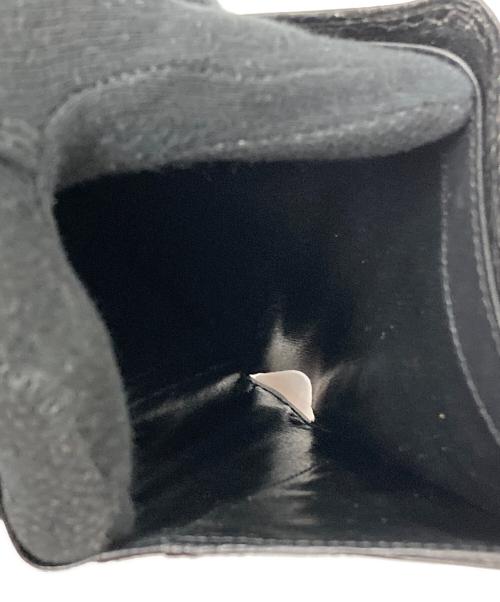 Yves Saint Laurent（イヴサンローラン）Yves Saint Laurent (イヴサンローラン) がま口3つ折り財布 ブラック サイズ:実寸サイズにご確認ください。の古着・服飾アイテム