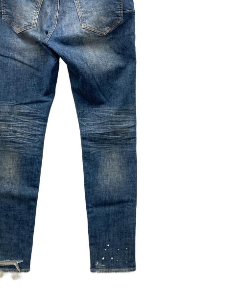 PURPLE（パープル）PURPLE (パープル) デニムパンツ インディゴ サイズ:実寸サイズにご確認ください。の古着・服飾アイテム