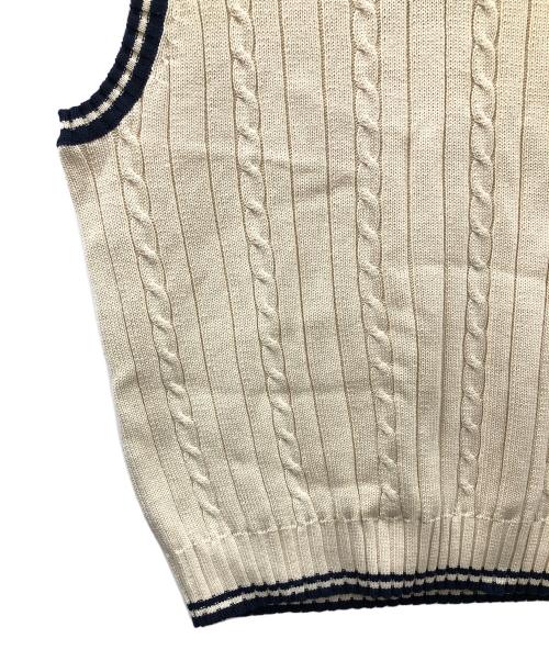 Yves Saint Laurent（イヴサンローラン）Yves Saint Laurent (イヴサンローラン) ベスト アイボリー サイズ:L 未使用品の古着・服飾アイテム