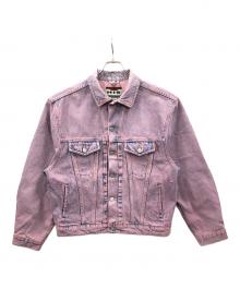 HIS henry I.SIEGEL（ヘンリー・I・シーゲル）の古着「デニムジャケット」｜ピンク×ブルー