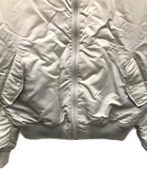 ALPHA（アルファ）ALPHA (アルファ) MA-1ジャケット グレー サイズ:Mの古着・服飾アイテム