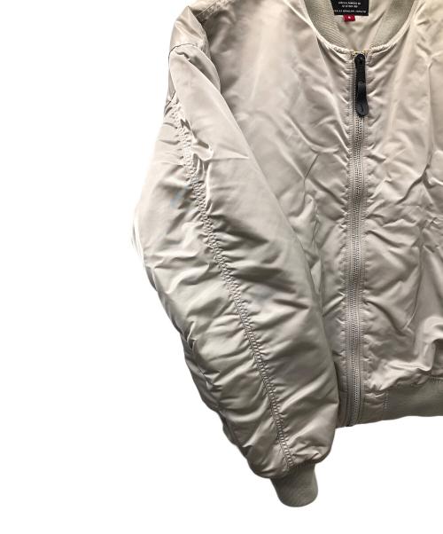 ALPHA（アルファ）ALPHA (アルファ) MA-1ジャケット グレー サイズ:Mの古着・服飾アイテム