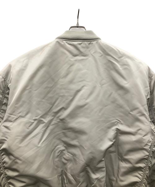 ALPHA（アルファ）ALPHA (アルファ) MA-1ジャケット グレー サイズ:Mの古着・服飾アイテム