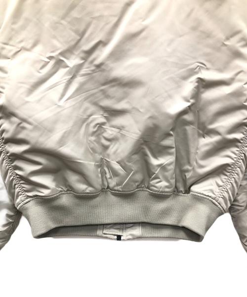 ALPHA（アルファ）ALPHA (アルファ) MA-1ジャケット グレー サイズ:Mの古着・服飾アイテム