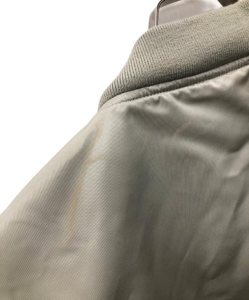 ALPHA（アルファ）ALPHA (アルファ) MA-1ジャケット グレー サイズ:Mの古着・服飾アイテム