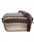 GUCCIグッチ）の古着「ショルダーバッグ」｜ベージュ