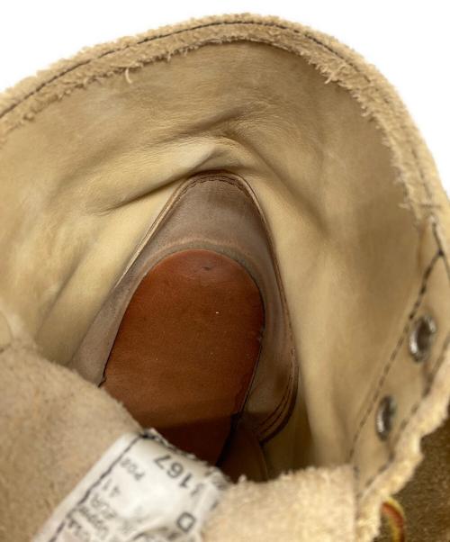 RED WING（レッドウィング）RED WING (レッドウィング) 6インチ クラシックラウンドブーツ ベージュ サイズ:USA 8 1/2の古着・服飾アイテム