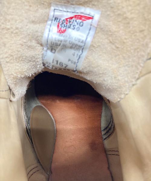 RED WING（レッドウィング）RED WING (レッドウィング) 6インチ クラシックラウンドブーツ ベージュ サイズ:USA 8 1/2の古着・服飾アイテム