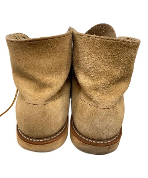 RED WING（レッドウィング）RED WING (レッドウィング) 6インチ クラシックラウンドブーツ ベージュ サイズ:USA 8 1/2の古着・服飾アイテム