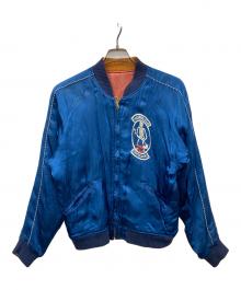 WAREHOUSE（ウエアハウス）の古着「スカジャン 刺繍」｜ブルー×レッド