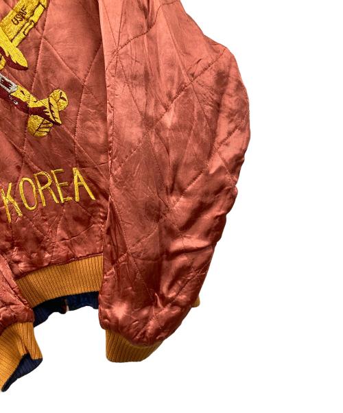 WAREHOUSE（ウエアハウス）WAREHOUSE (ウエアハウス) スカジャン 刺繍 ブルー×レッド サイズ:38の古着・服飾アイテム