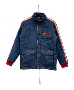 中古・古着通販】RUDE GALLERY (ルードギャラリー) レザー切替デニム