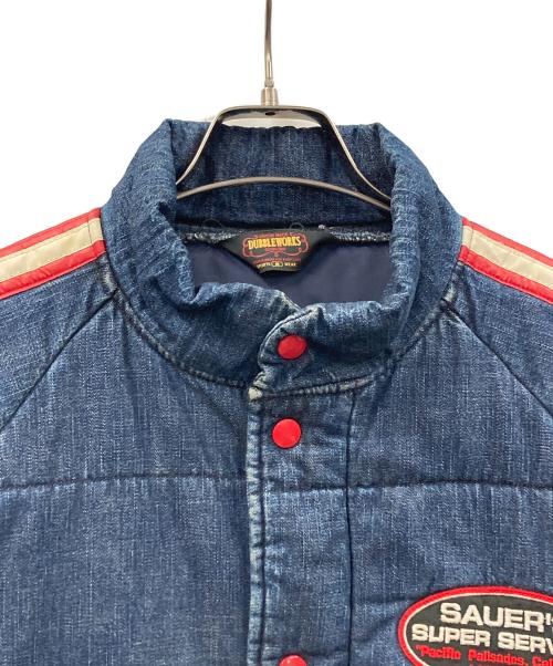 DOUBLE WORKS（ダブルワークス）DOUBLE WORKS (ダブルワークス) スペクタージャケット インディゴ サイズ:Mの古着・服飾アイテム