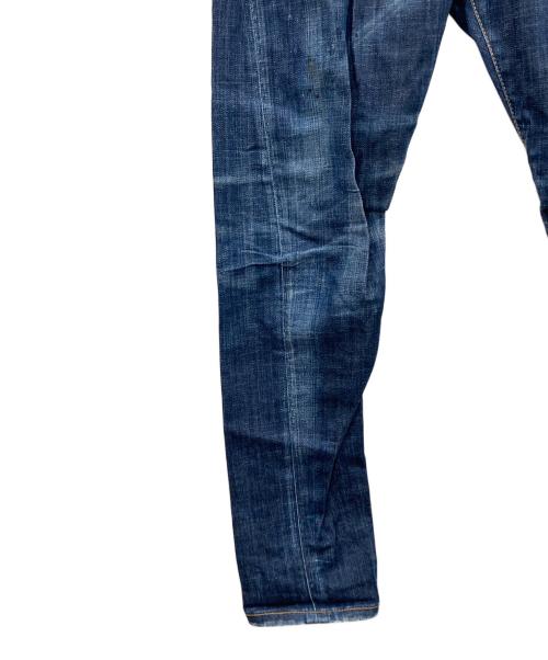 DSQUARED2（ディースクエアード）DSQUARED2 (ディースクエアード) スキニーデニムパンツ インディゴ サイズ:46の古着・服飾アイテム