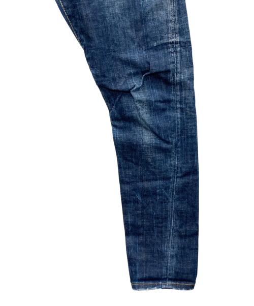DSQUARED2（ディースクエアード）DSQUARED2 (ディースクエアード) スキニーデニムパンツ インディゴ サイズ:46の古着・服飾アイテム