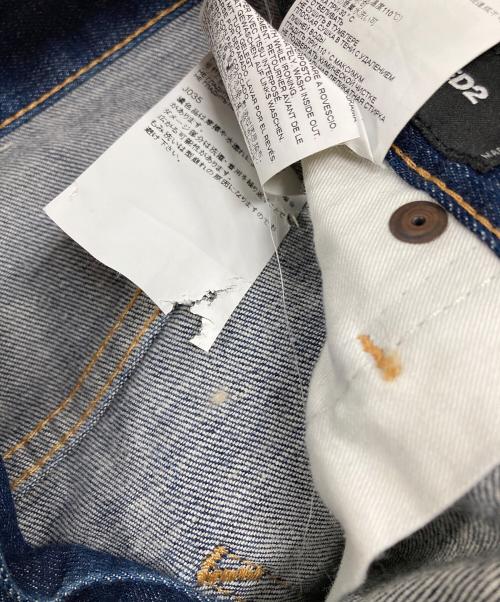 DSQUARED2（ディースクエアード）DSQUARED2 (ディースクエアード) スキニーデニムパンツ インディゴ サイズ:46の古着・服飾アイテム