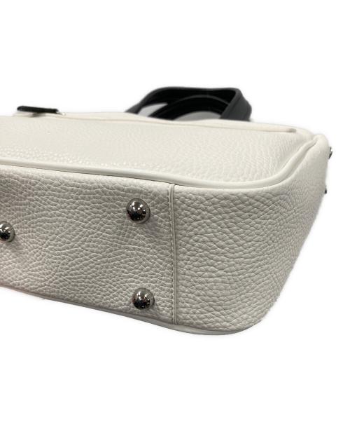 MILAMILAN by mila schon（ミラミラン バイ ミラ シェーン）MILAMILAN by mila schon (ミラミラン バイ ミラ シェーン) トートバッグ ホワイト×ブラック サイズ:実寸サイズにご確認ください。の古着・服飾アイテム