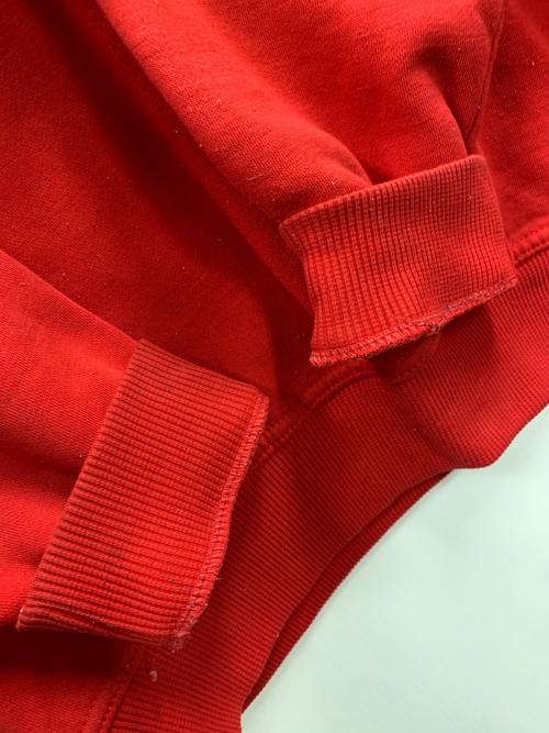 stussy（ステューシー）stussy (ステューシー) スウェット レッド サイズ:Lの古着・服飾アイテム