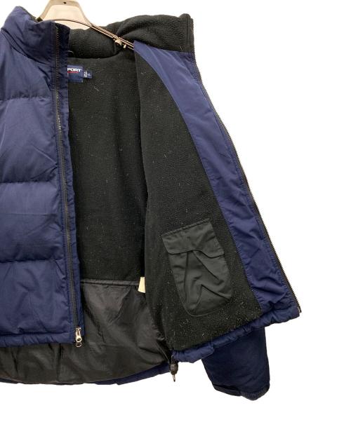 POLO SPORT（ポロスポーツ）POLO SPORT (ポロスポーツ) ダウンジャケット ブルー サイズ:LLの古着・服飾アイテム