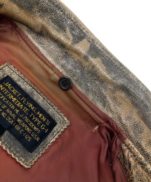JACKET（ジャケット）JACKET (ジャケット) G-1フライトジャケット ブラウン サイズ:40の古着・服飾アイテム