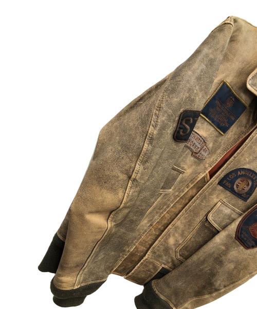 JACKET（ジャケット）JACKET (ジャケット) G-1フライトジャケット ブラウン サイズ:40の古着・服飾アイテム