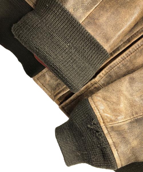 JACKET（ジャケット）JACKET (ジャケット) G-1フライトジャケット ブラウン サイズ:40の古着・服飾アイテム