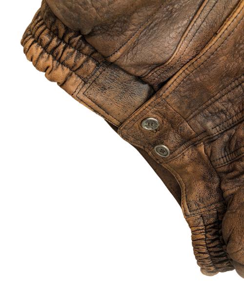 Wind Armor（ウィンドアーマー）Wind Armor (ウィンドアーマー) フライトジャケット ブラウン サイズ:Lの古着・服飾アイテム