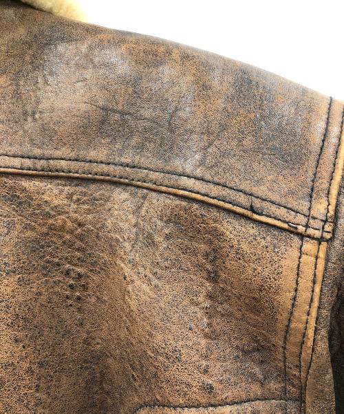 Wind Armor（ウィンドアーマー）Wind Armor (ウィンドアーマー) フライトジャケット ブラウン サイズ:Lの古着・服飾アイテム