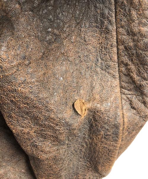 Wind Armor（ウィンドアーマー）Wind Armor (ウィンドアーマー) フライトジャケット ブラウン サイズ:Lの古着・服飾アイテム