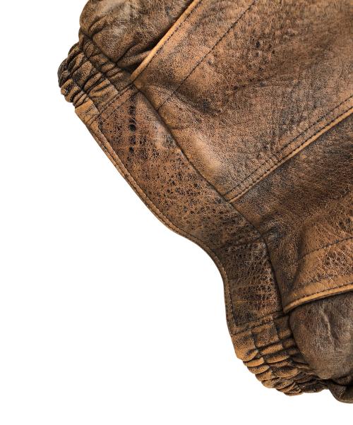 Wind Armor（ウィンドアーマー）Wind Armor (ウィンドアーマー) フライトジャケット ブラウン サイズ:Lの古着・服飾アイテム