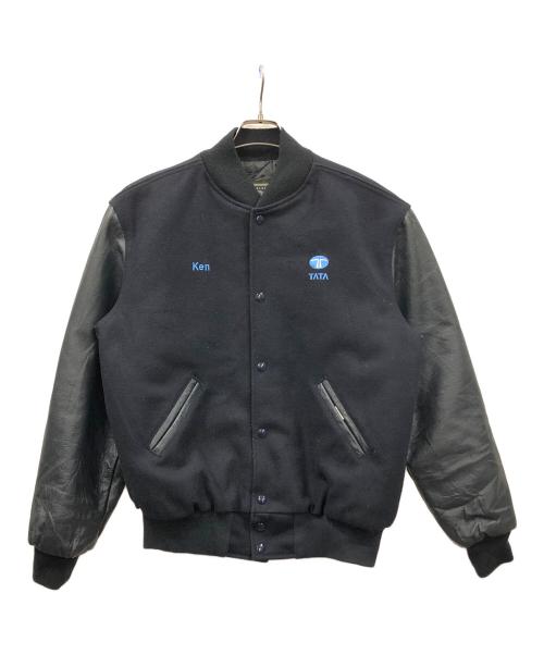 Holloway（ホロウェイ）Holloway (ホロウェイ) スタジャン ネイビー サイズ:Mの古着・服飾アイテム