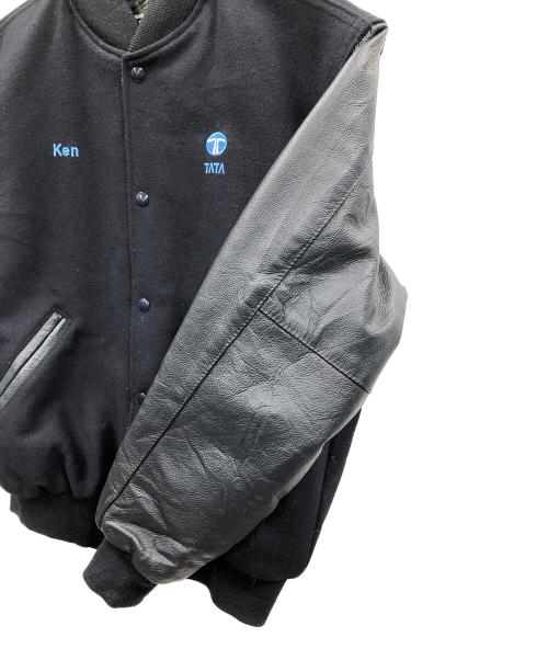 Holloway（ホロウェイ）Holloway (ホロウェイ) スタジャン ネイビー サイズ:Mの古着・服飾アイテム