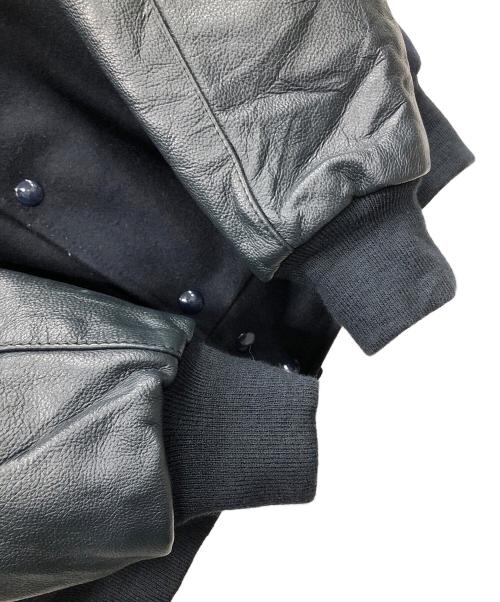 Holloway（ホロウェイ）Holloway (ホロウェイ) スタジャン ネイビー サイズ:Mの古着・服飾アイテム