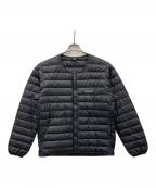 mont-bellモンベル）の古着「ダウンジャケット スペリオダウン ラウンドネックジャケット」｜ブラック