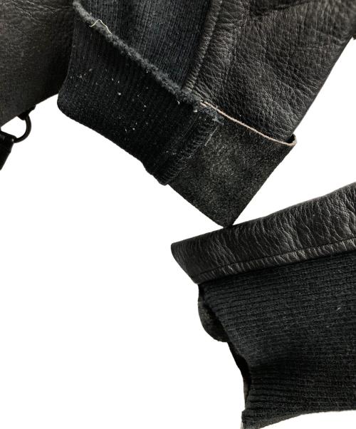 Obelisk（オベリスク）Obelisk (オベリスク) レザージャケット ブラック サイズ:XSの古着・服飾アイテム