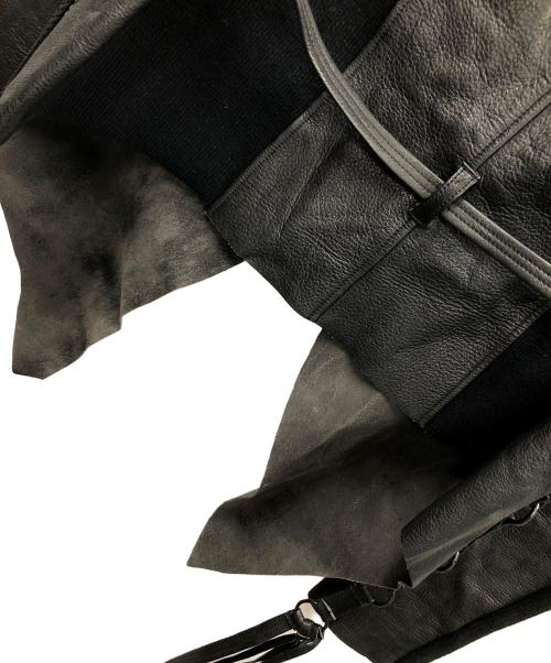 Obelisk（オベリスク）Obelisk (オベリスク) レザージャケット ブラック サイズ:XSの古着・服飾アイテム