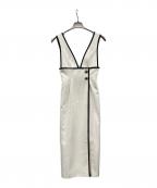 Snidelスナイデル）の古着「キャミソールワンピース」｜ホワイト×ブラック