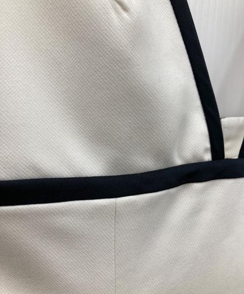 Snidel（スナイデル）Snidel (スナイデル) キャミソールワンピース ホワイト×ブラック サイズ:O 未使用品の古着・服飾アイテム