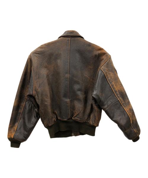 AVIREX（アヴィレックス）AVIREX (アヴィレックス) A-2 フライトジャケット ブラウン サイズ:Sの古着・服飾アイテム