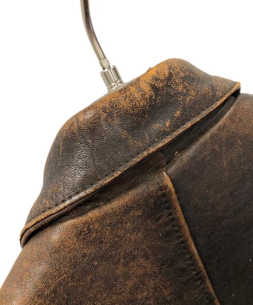 AVIREX（アヴィレックス）AVIREX (アヴィレックス) A-2 フライトジャケット ブラウン サイズ:Sの古着・服飾アイテム