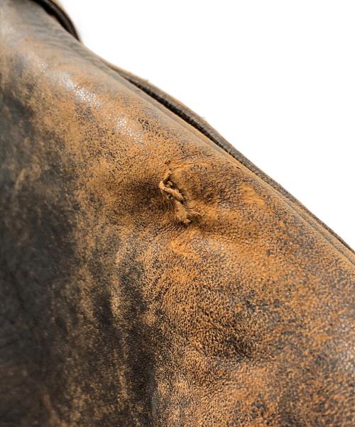 AVIREX（アヴィレックス）AVIREX (アヴィレックス) A-2 フライトジャケット ブラウン サイズ:Sの古着・服飾アイテム