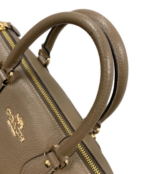 COACH（コーチ）COACH (コーチ) 2WAYバッグ ハンドバッグ ショルダーバッグ ジョージア サッチェル ベージュ サイズ:実寸サイズにてご確認ください。の古着・服飾アイテム