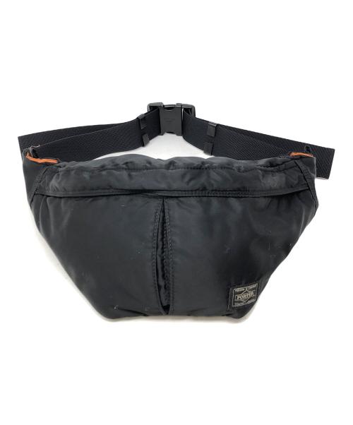 PORTER（ポーター）PORTER (ポーター) ウエストバッグ ブラック サイズ:実寸サイズにてご確認下さい。の古着・服飾アイテム