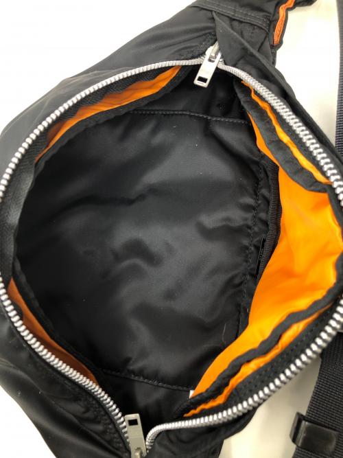 PORTER（ポーター）PORTER (ポーター) ウエストバッグ ブラック サイズ:実寸サイズにてご確認下さい。の古着・服飾アイテム