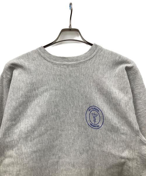 Champion REVERSE WEAVE（チャンピオン リバース ウィーブ）Champion REVERSE WEAVE (チャンピオン リバース ウィーブ) 裏起毛スウェット ライトグレー サイズ:Lの古着・服飾アイテム