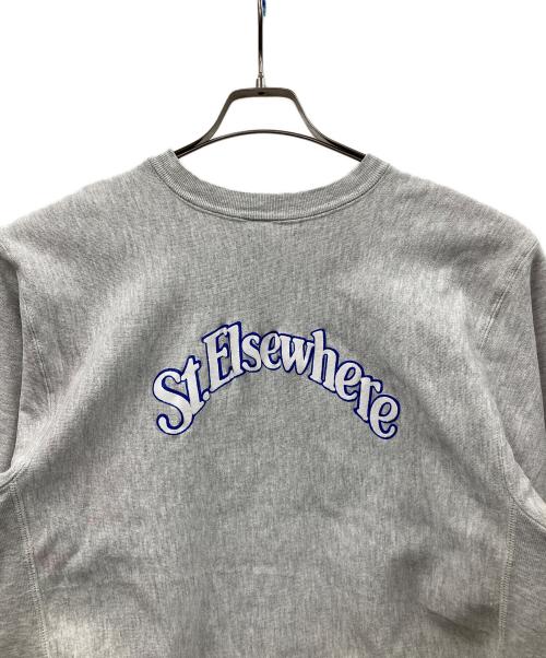 Champion REVERSE WEAVE（チャンピオン リバース ウィーブ）Champion REVERSE WEAVE (チャンピオン リバース ウィーブ) 裏起毛スウェット ライトグレー サイズ:Lの古着・服飾アイテム