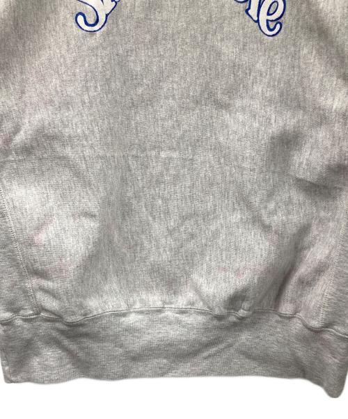 Champion REVERSE WEAVE（チャンピオン リバース ウィーブ）Champion REVERSE WEAVE (チャンピオン リバース ウィーブ) 裏起毛スウェット ライトグレー サイズ:Lの古着・服飾アイテム