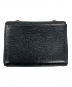 M+エムピウ）の古着「2つ折り財布」｜ブラック