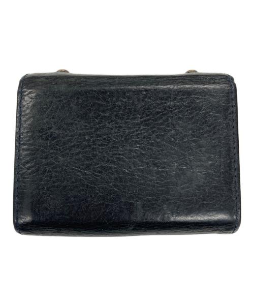 M+（エムピウ）M+ (エムピウ) 2つ折り財布 ブラック サイズ:実寸サイズにてご確認ください。の古着・服飾アイテム