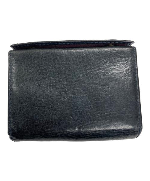 M+（エムピウ）M+ (エムピウ) 2つ折り財布 ブラック サイズ:実寸サイズにてご確認ください。の古着・服飾アイテム